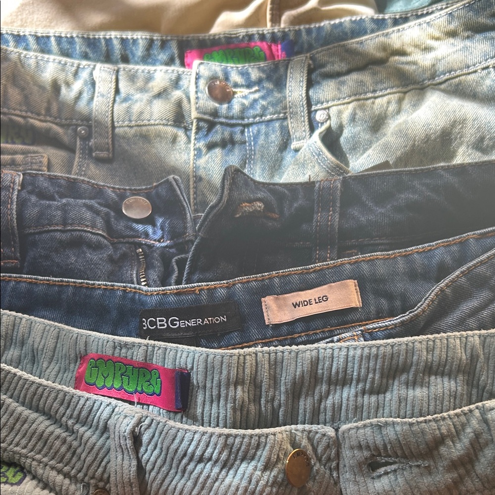 Empyre Blue and Gray Boyfriend Jeans